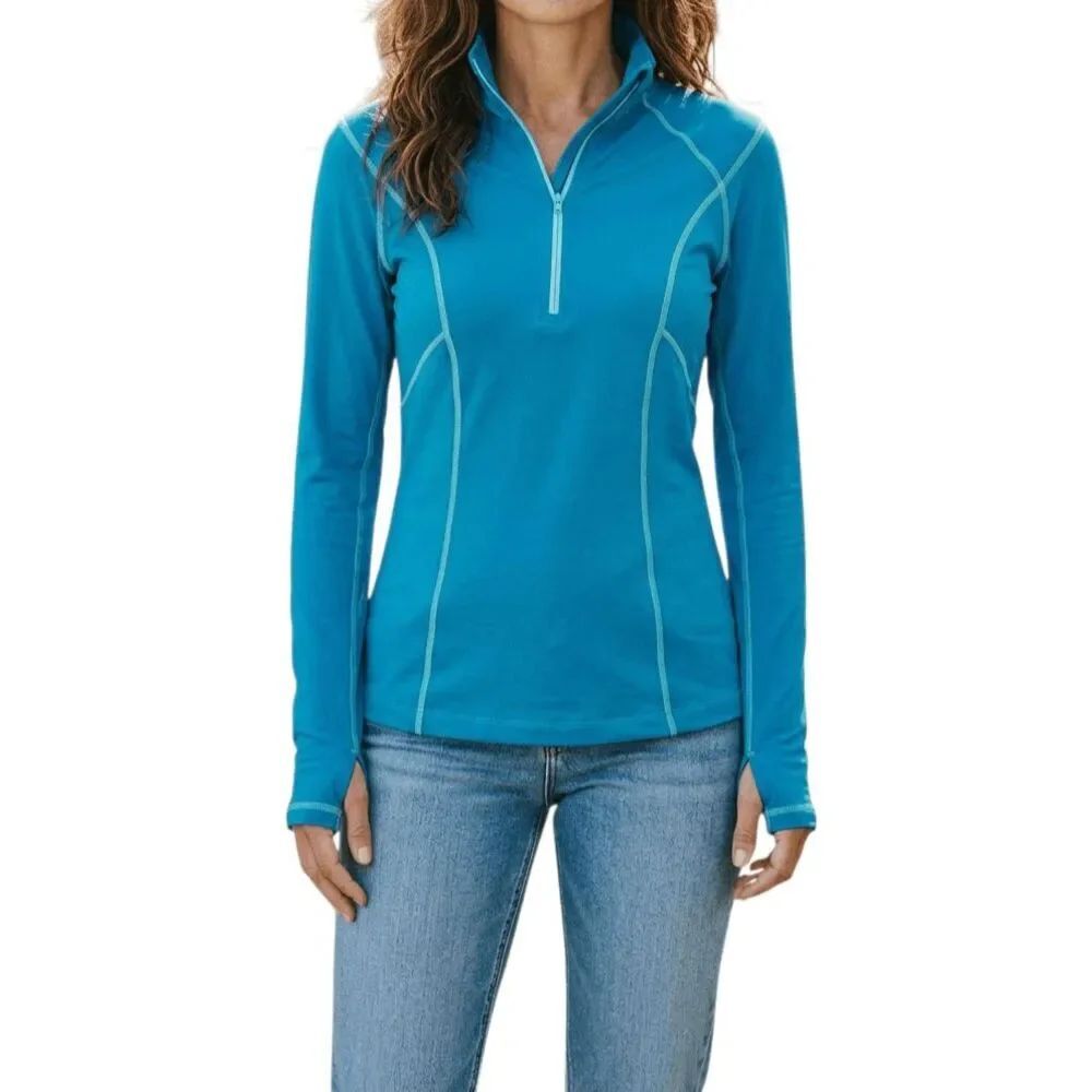 ZELLA 1/4 Zip Athletic Pullover Jacket Size Small